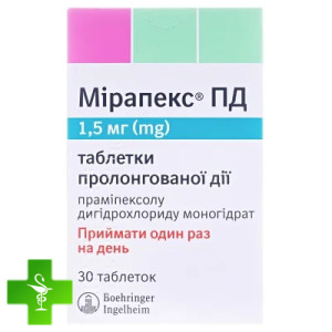 Мирапекс (mirapex) ПД