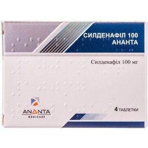 Силденафил 100 Ананта