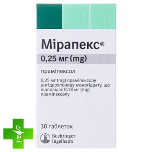 Мирапекс (mirapex)
