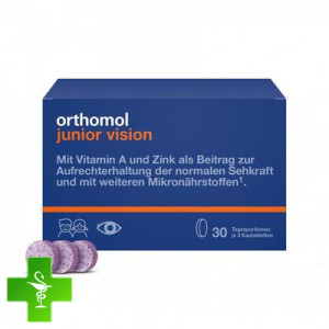 Ортомол Junior Vision черника - персик